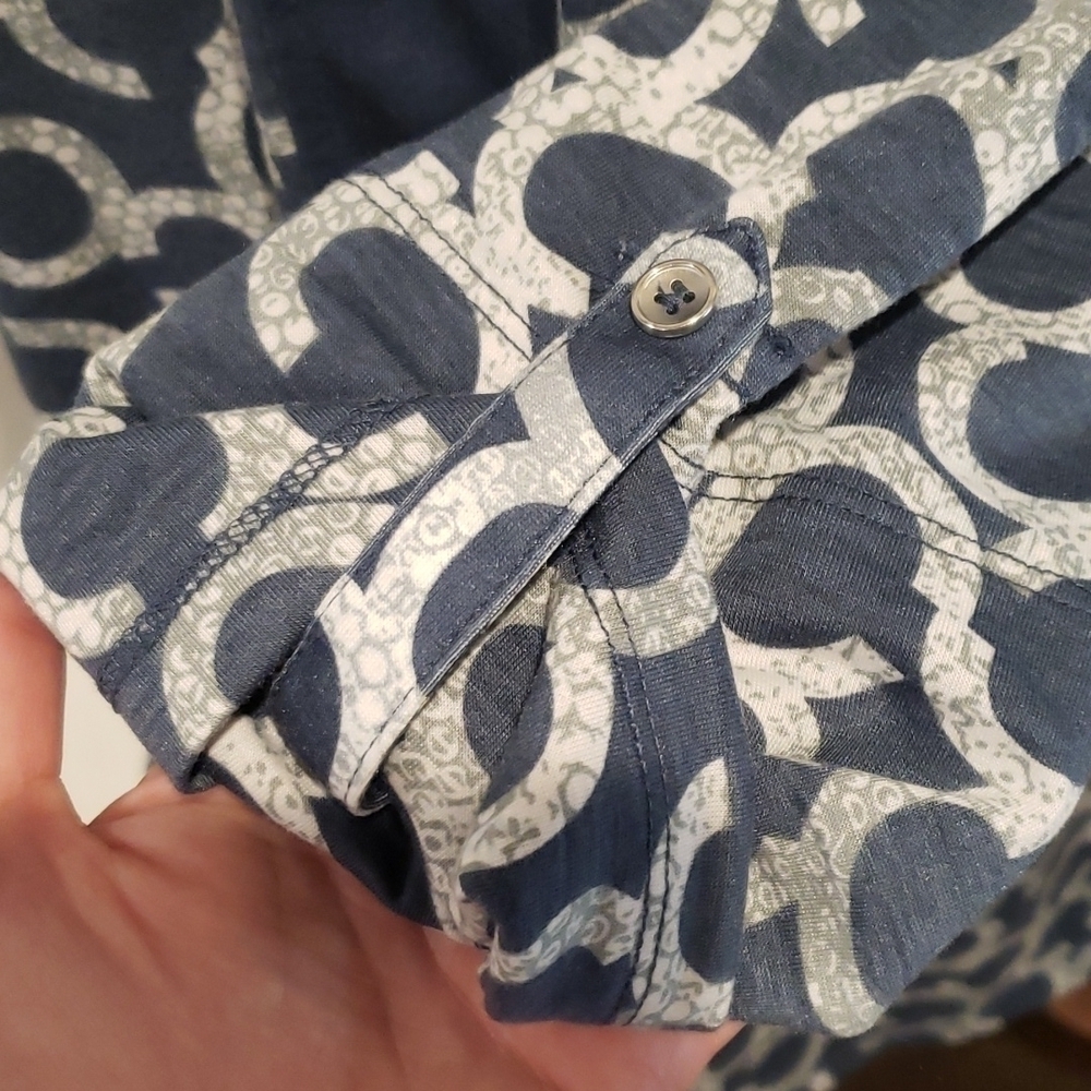 𝅺NWT SIMPLY NOELLE 'C' Printed Tunic - Picture 3 of 6